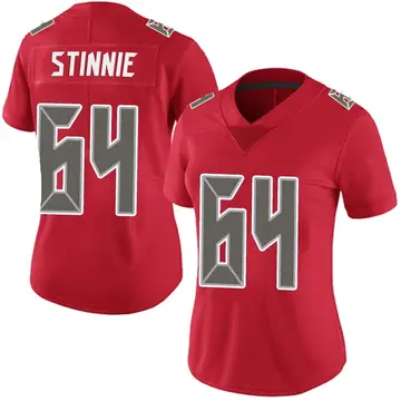 Nike Aaron Stinnie Women's Limited Tampa Bay Buccaneers Red Team Color Vapor Untouchable Jersey
