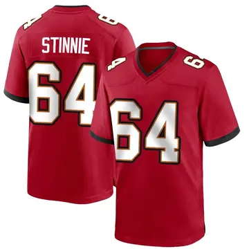 Nike Aaron Stinnie Youth Game Tampa Bay Buccaneers Red Team Color Jersey