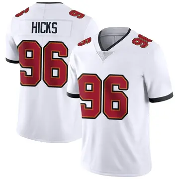 Nike Akiem Hicks Youth Limited Tampa Bay Buccaneers White Vapor Untouchable Jersey