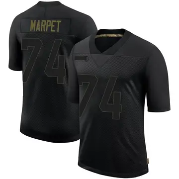 Nike Ali Marpet Men's Limited Tampa Bay Buccaneers Black 2020 Salute To Service Jersey