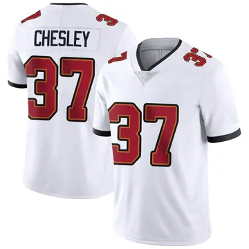 Nike Anthony Chesley Men's Limited Tampa Bay Buccaneers White Vapor Untouchable Jersey