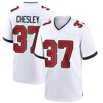 Nike Anthony Chesley Youth Game Tampa Bay Buccaneers White Jersey