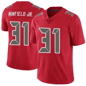 Nike Antoine Winfield Jr. Men's Limited Tampa Bay Buccaneers Red Color Rush Jersey
