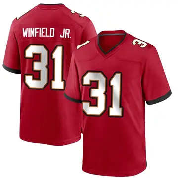 Nike Antoine Winfield Jr. Youth Game Tampa Bay Buccaneers Red Team Color Jersey