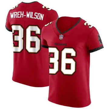 Nike Blidi Wreh-Wilson Men's Elite Tampa Bay Buccaneers Red Vapor Jersey