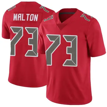 Nike Brandon Walton Youth Limited Tampa Bay Buccaneers Red Color Rush Jersey