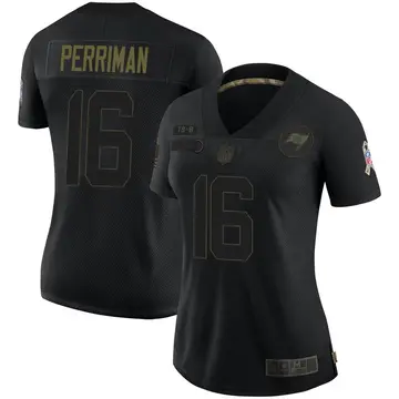 Nike Breshad Perriman Women's Limited Tampa Bay Buccaneers Black 2020 Salute To Service Jersey