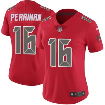 Nike Breshad Perriman Women's Limited Tampa Bay Buccaneers Red Color Rush Jersey