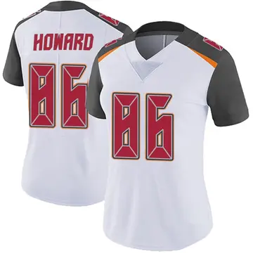 Nike Bug Howard Women's Limited Tampa Bay Buccaneers White Vapor Untouchable Jersey