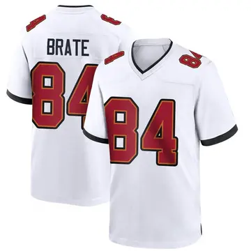 Nike Cameron Brate Youth Game Tampa Bay Buccaneers White Jersey