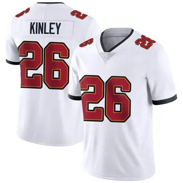 Nike Cameron Kinley Men's Limited Tampa Bay Buccaneers White Vapor Untouchable Jersey