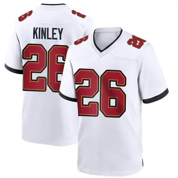 Nike Cameron Kinley Youth Game Tampa Bay Buccaneers White Jersey