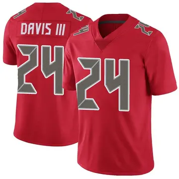Nike Carlton Davis III Youth Limited Tampa Bay Buccaneers Red Color Rush Jersey