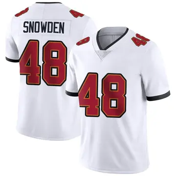 Nike Charles Snowden Men's Limited Tampa Bay Buccaneers White Vapor Untouchable Jersey