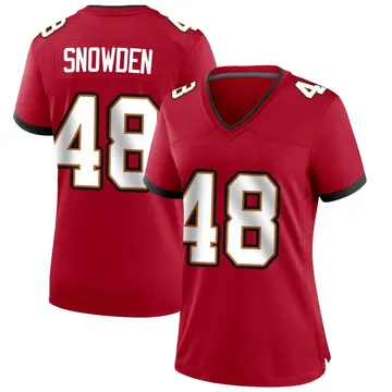 Nike Charles Snowden Women's Game Tampa Bay Buccaneers Red Team Color Jersey