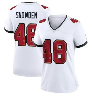 Nike Charles Snowden Women's Game Tampa Bay Buccaneers White Jersey