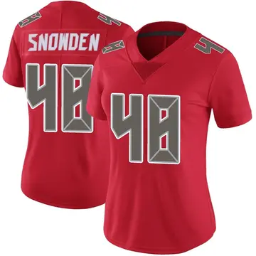 Nike Charles Snowden Women's Limited Tampa Bay Buccaneers Red Color Rush Jersey