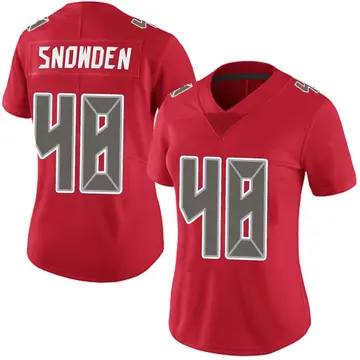 Nike Charles Snowden Women's Limited Tampa Bay Buccaneers Red Team Color Vapor Untouchable Jersey