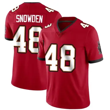 Nike Charles Snowden Youth Limited Tampa Bay Buccaneers Red Team Color Vapor Untouchable Jersey