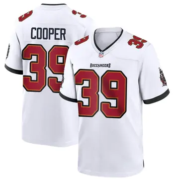 Nike Chris Cooper Youth Game Tampa Bay Buccaneers White Jersey