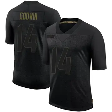 Nike Chris Godwin Youth Limited Tampa Bay Buccaneers Black 2020 Salute To Service Jersey
