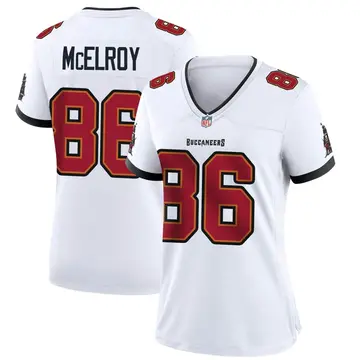 Nike Codey McElroy Women's Game Tampa Bay Buccaneers White Jersey