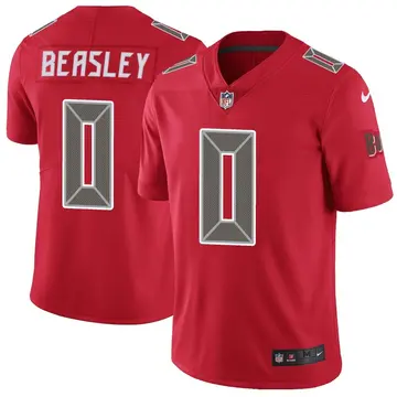 Nike Cole Beasley Men's Limited Tampa Bay Buccaneers Red Color Rush Jersey