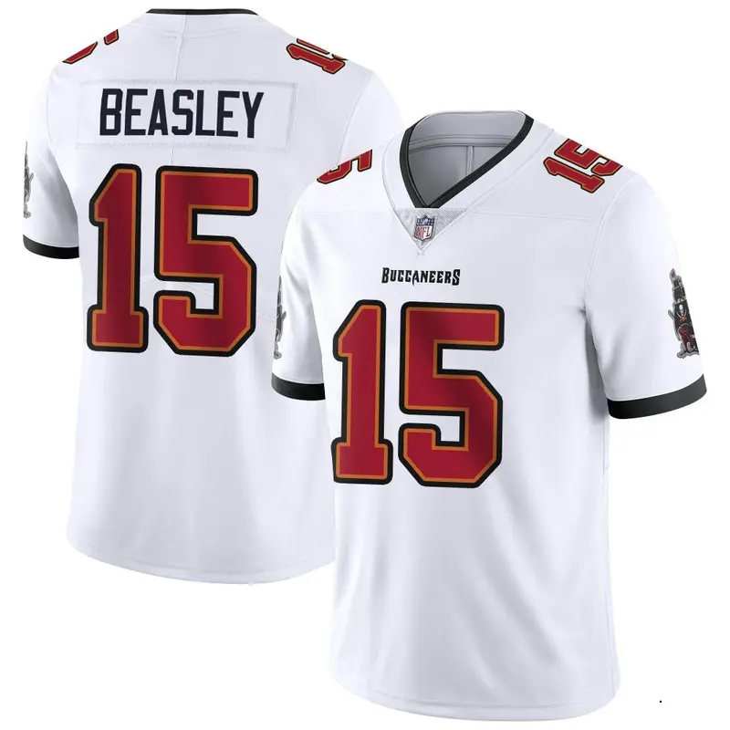 Nike Cole Beasley Youth Limited Tampa Bay Buccaneers White Vapor Untouchable Jersey