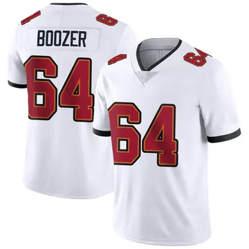 Nike Cole Boozer Men's Limited Tampa Bay Buccaneers White Vapor Untouchable Jersey
