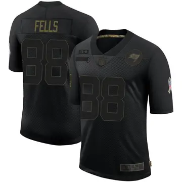 Nike Darren Fells Youth Limited Tampa Bay Buccaneers Black 2020 Salute To Service Jersey