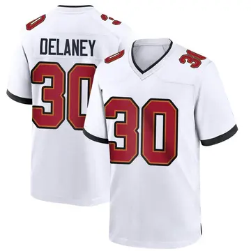 Nike Dee Delaney Youth Game Tampa Bay Buccaneers White Jersey