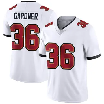 Nike Don Gardner Youth Limited Tampa Bay Buccaneers White Vapor Untouchable Jersey
