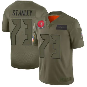 Nike Donell Stanley Men's Limited Tampa Bay Buccaneers Camo 2019 Salute to Service Jersey