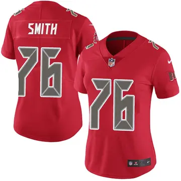 Nike Donovan Smith Women's Limited Tampa Bay Buccaneers Red Team Color Vapor Untouchable Jersey