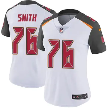 Nike Donovan Smith Women's Limited Tampa Bay Buccaneers White Vapor Untouchable Jersey