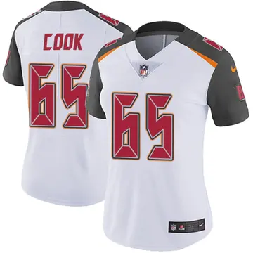Nike Dylan Cook Women's Limited Tampa Bay Buccaneers White Vapor Untouchable Jersey