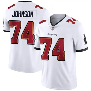 Nike Fred Johnson Youth Limited Tampa Bay Buccaneers White Vapor Untouchable Jersey