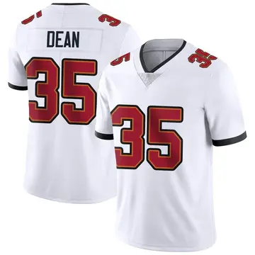 Nike Jamel Dean Youth Limited Tampa Bay Buccaneers White Vapor Untouchable Jersey