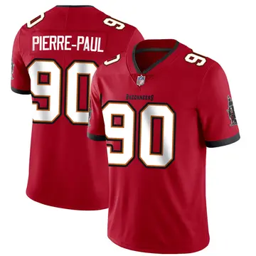 Nike Jason Pierre-Paul Men's Limited Tampa Bay Buccaneers Red Team Color Vapor Untouchable Jersey