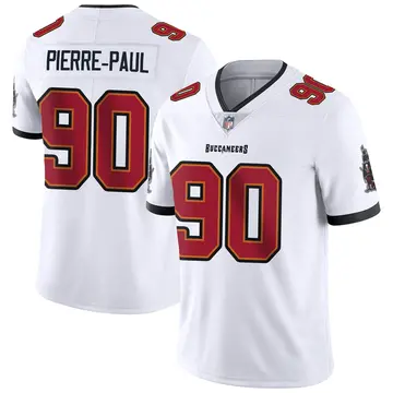 Nike Jason Pierre-Paul Men's Limited Tampa Bay Buccaneers White Vapor Untouchable Jersey