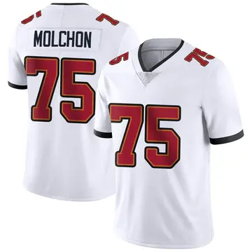 Nike John Molchon Youth Limited Tampa Bay Buccaneers White Vapor Untouchable Jersey