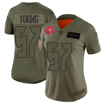 Nike Jordan Young Women's Limited Tampa Bay Buccaneers Camo 2019 Salute to Service Jersey