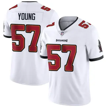 Nike Jordan Young Youth Limited Tampa Bay Buccaneers White Vapor Untouchable Jersey