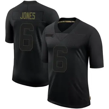Nike Julio Jones Men's Limited Tampa Bay Buccaneers Black 2020 Salute To Service Jersey
