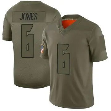 Nike Julio Jones Men's Limited Tampa Bay Buccaneers Camo 2019 Salute to Service Jersey