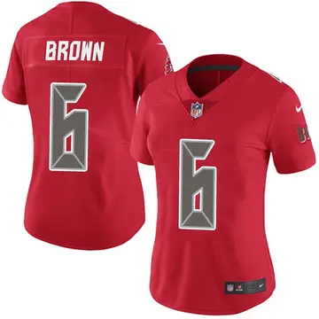 Nike Kameron Brown Women's Limited Tampa Bay Buccaneers Red Team Color Vapor Untouchable Jersey