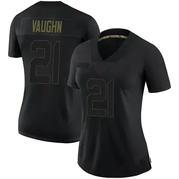 Nike Ke'Shawn Vaughn Women's Limited Tampa Bay Buccaneers Black 2020 Salute To Service Jersey