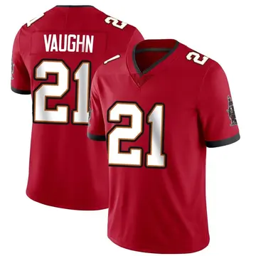 Nike Ke'Shawn Vaughn Youth Limited Tampa Bay Buccaneers Red Team Color Vapor Untouchable Jersey