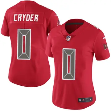 Nike Keegan Cryder Women's Limited Tampa Bay Buccaneers Red Team Color Vapor Untouchable Jersey