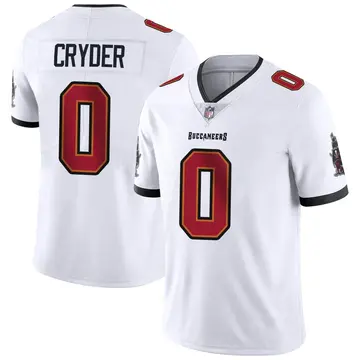 Nike Keegan Cryder Youth Limited Tampa Bay Buccaneers White Vapor Untouchable Jersey